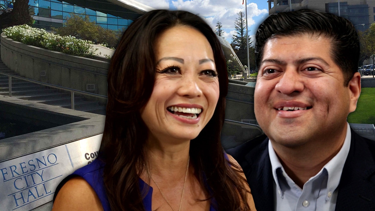 Photo combo of Paula Yang, Luis Chavez