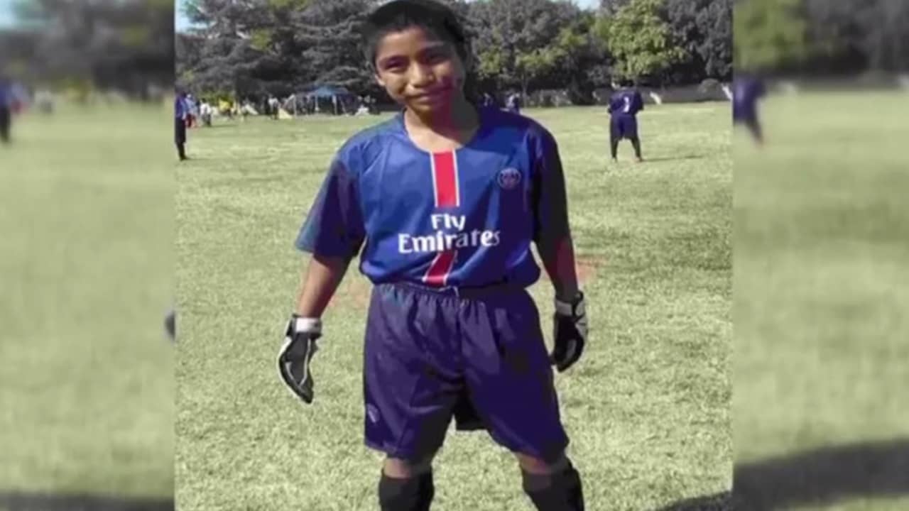 Photo of Adrian Antunez in his soccer uniform