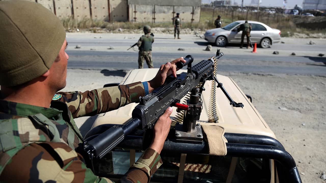 Photo of Afghan National Army soldiers