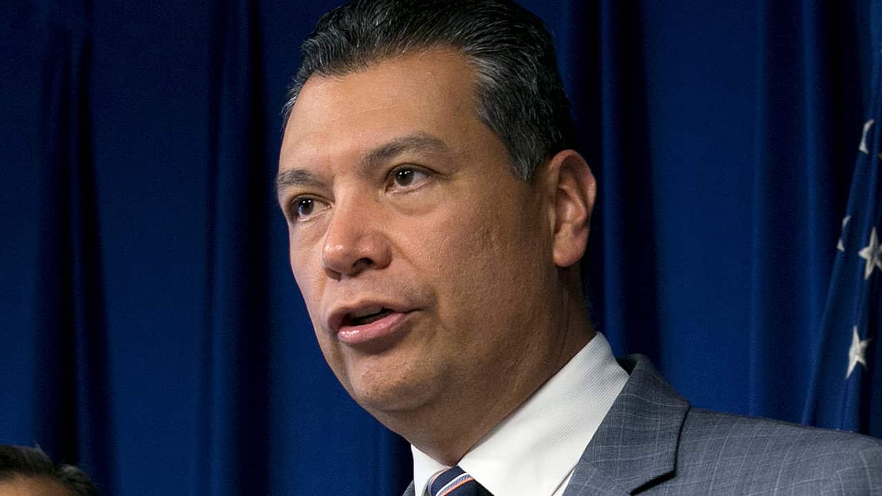 Photo of Secretary of State Alex Padilla