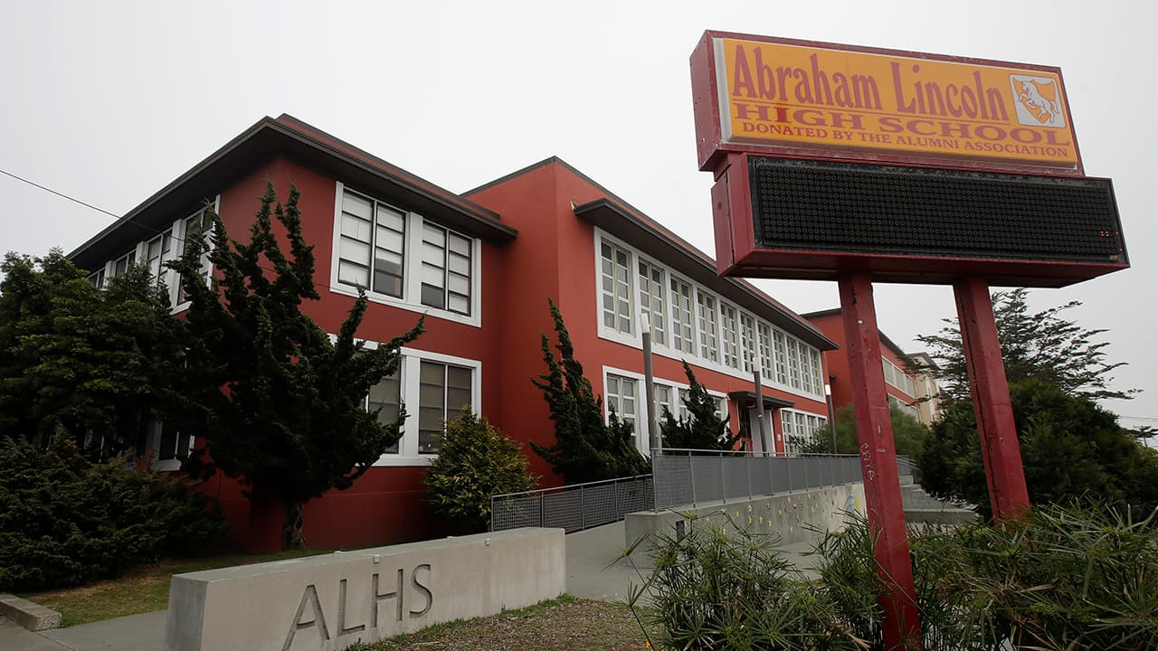 Photo of Abraham Lincoln High School in San Francisco