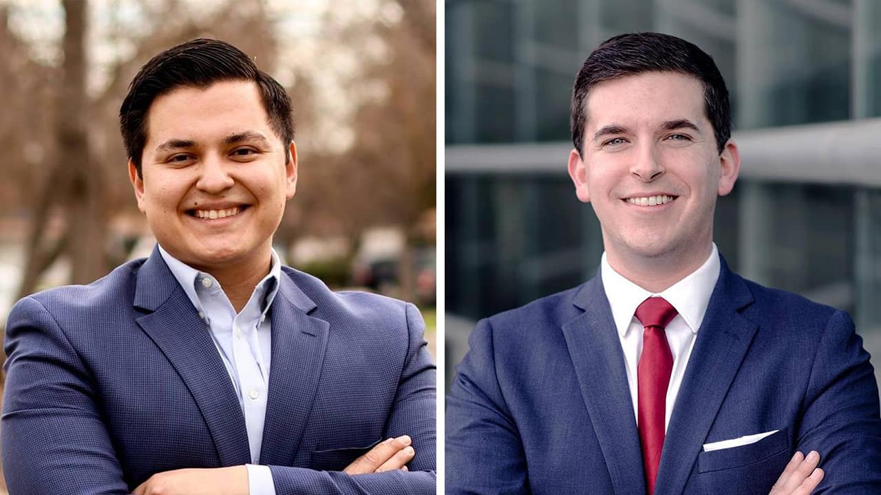 Photo combination of Nathan Alonzo and Tyler Maxwell