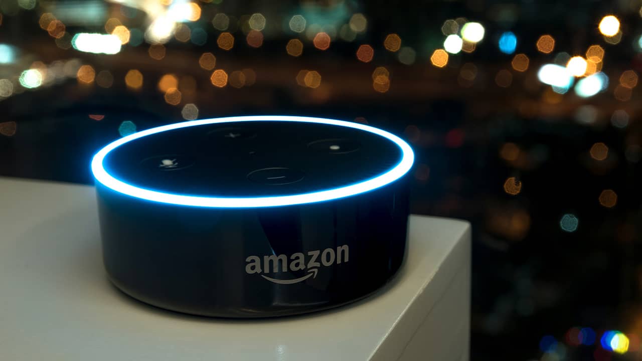 Photo of Amazon Echo Dot smart speaker