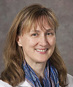 Portrait of UC Davis Health professor Angela Haczku, M.D., Ph.D.