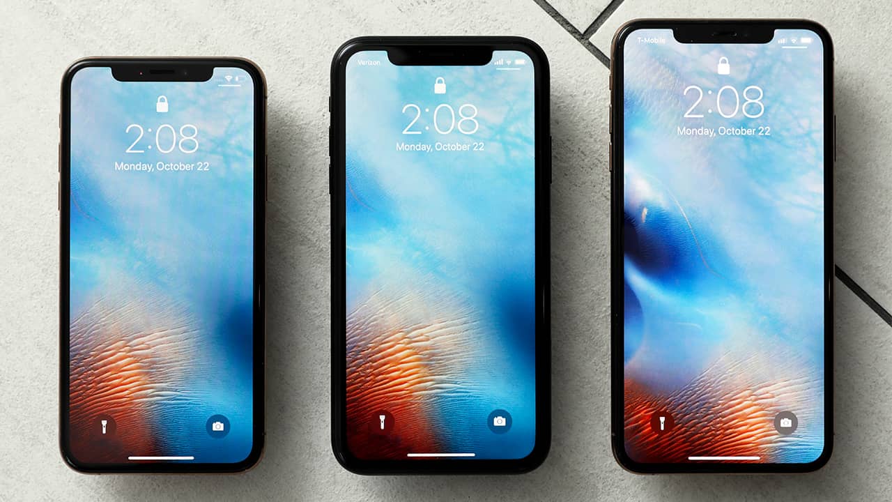 Photo of iPhones