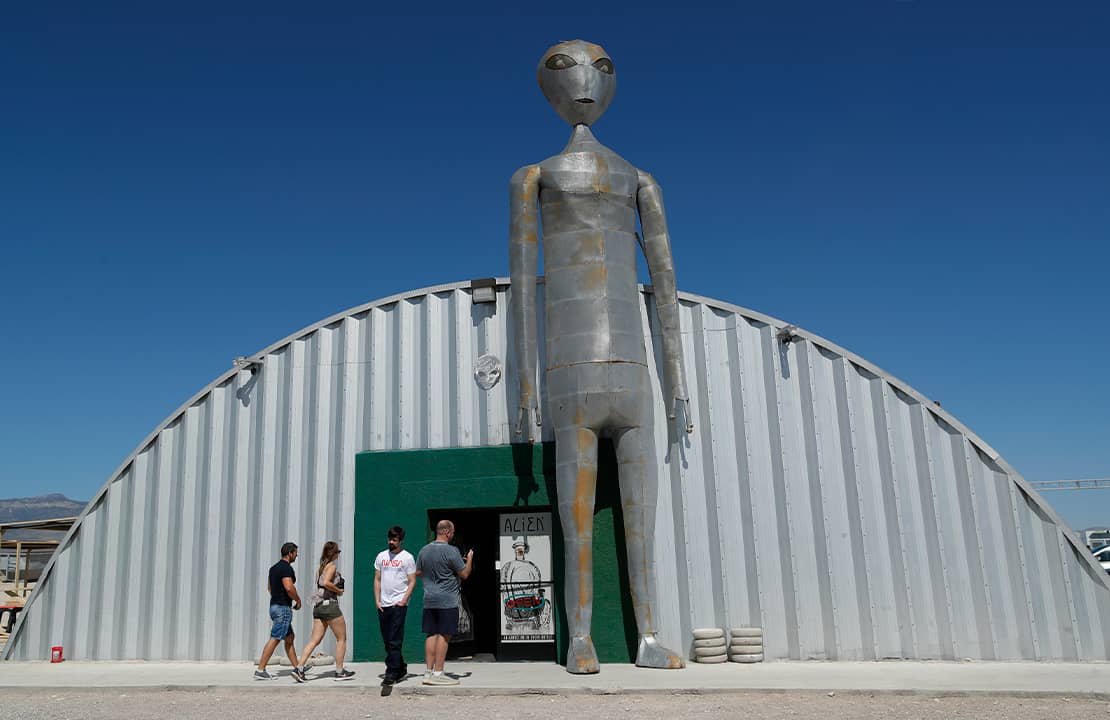 Photo of Alien Research Center in Hiko, Nev. 
