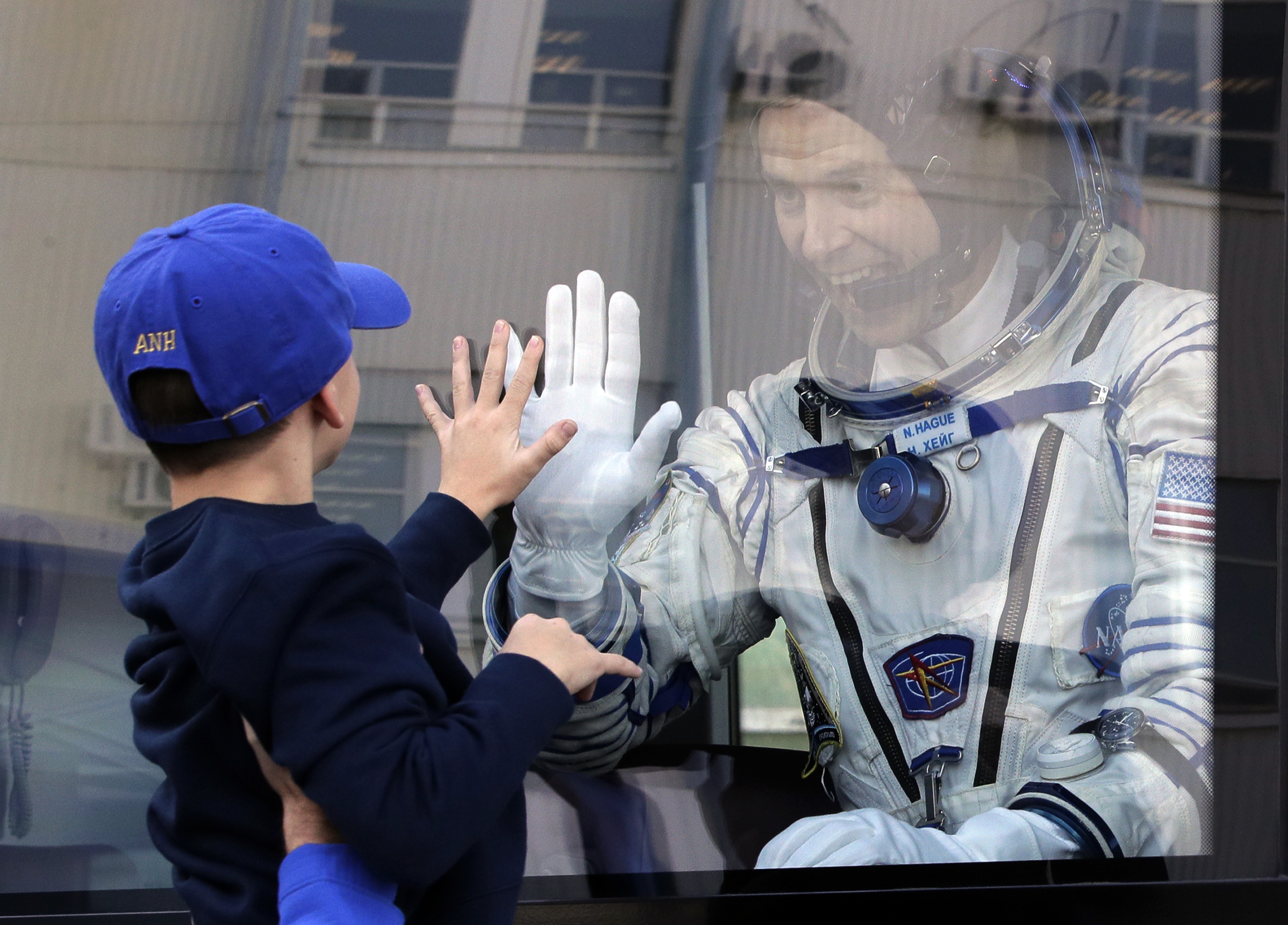 Photo of U.S. astronaut Nick Hague