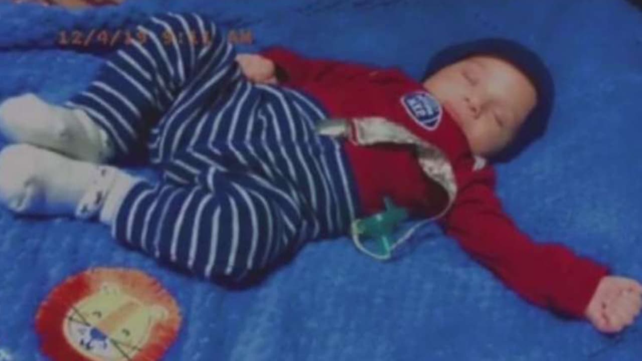 Photo of Six-week-old Ezra Benitez