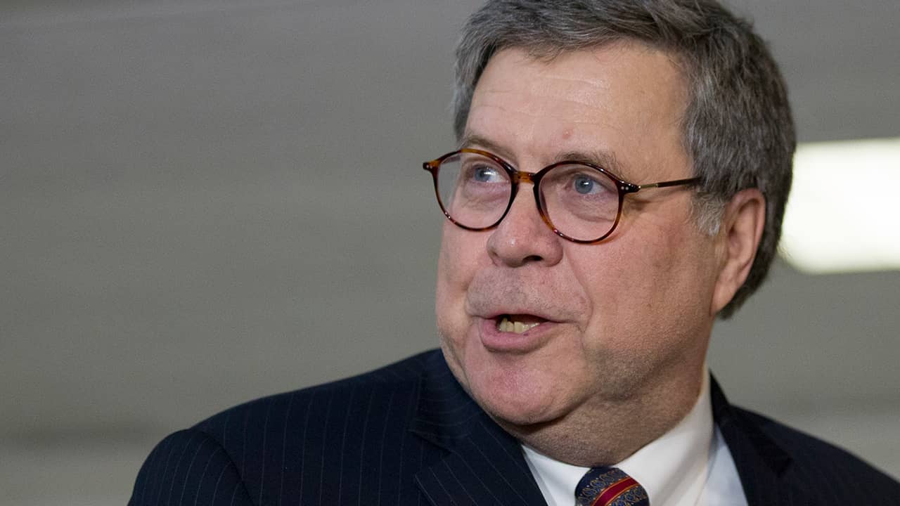 Photo of Attorney General nominee William Barr