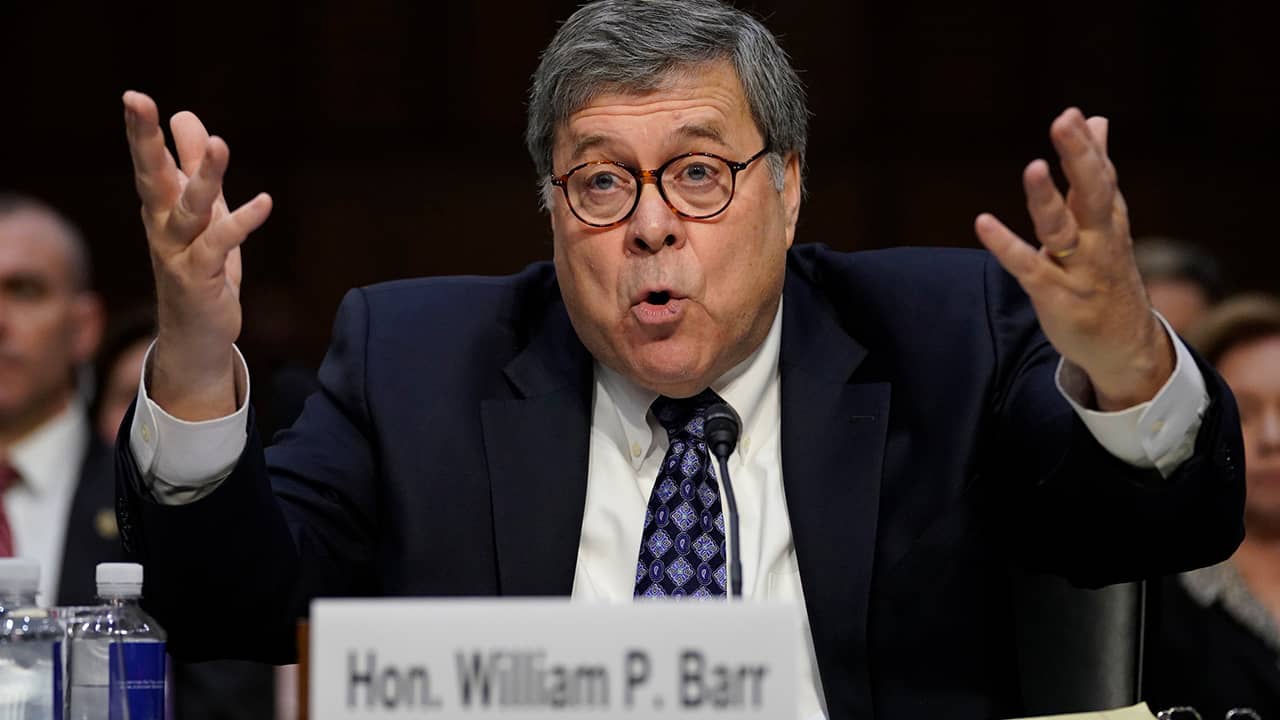Photo of Attorney General nominee William Barr