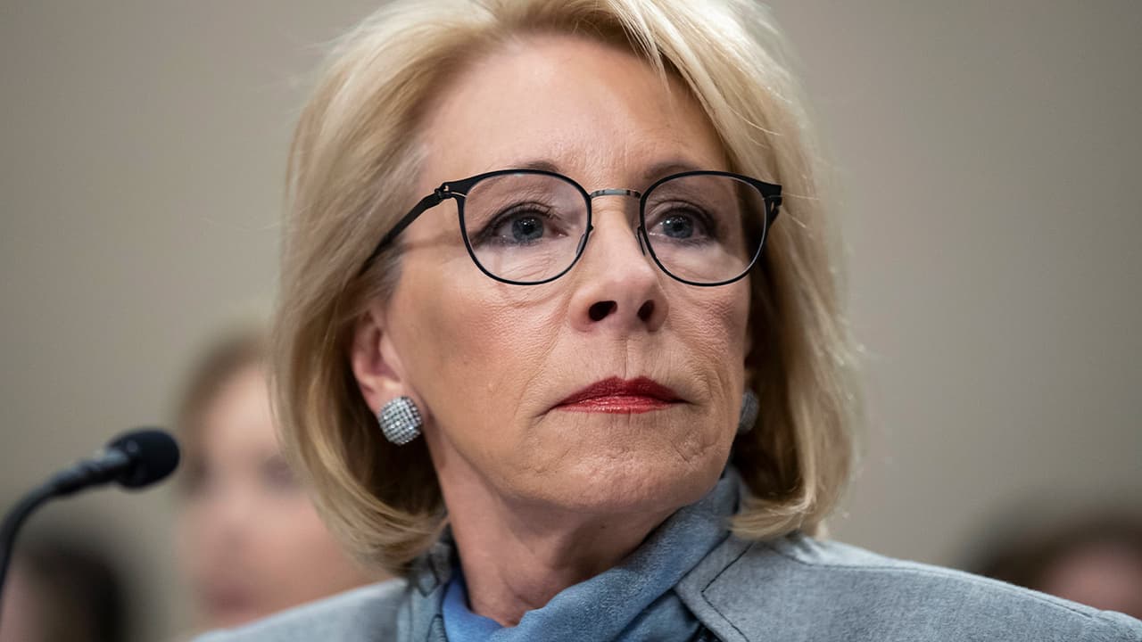 Photo of Education Secretary Betsy DeVos