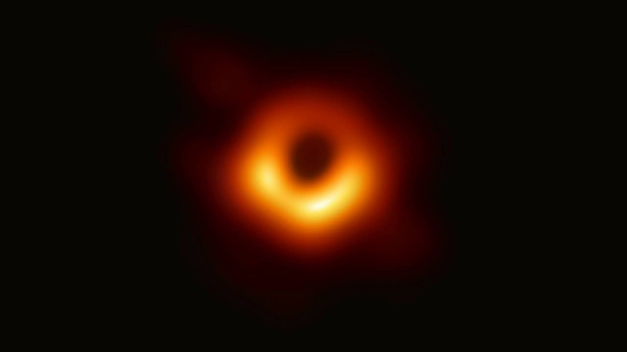 Photo of black hole