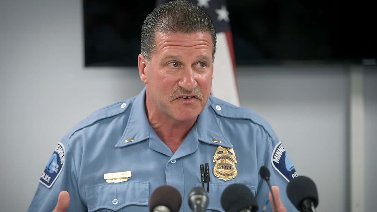 Photo of Minneapolis Police Union President Lt. Bob Kroll
