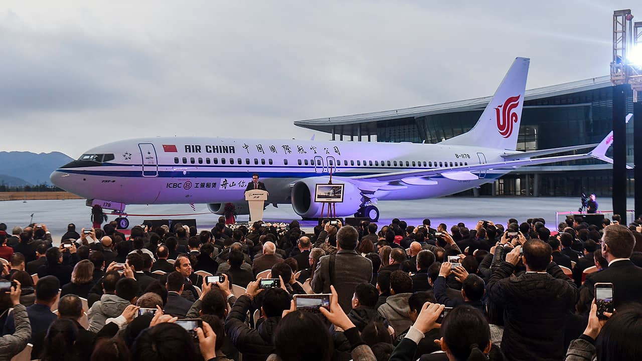 Photo of Boeing 737 Max 8 airplane