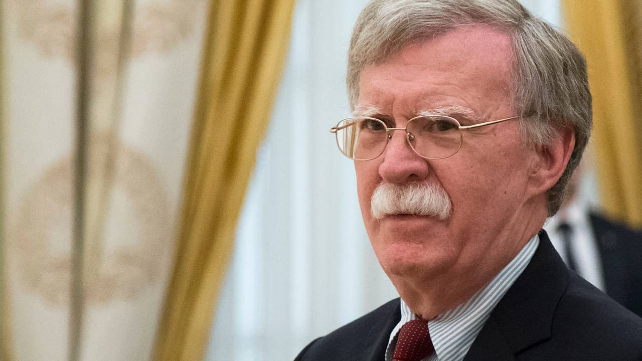 Photo of US National Security Advisor John Bolton