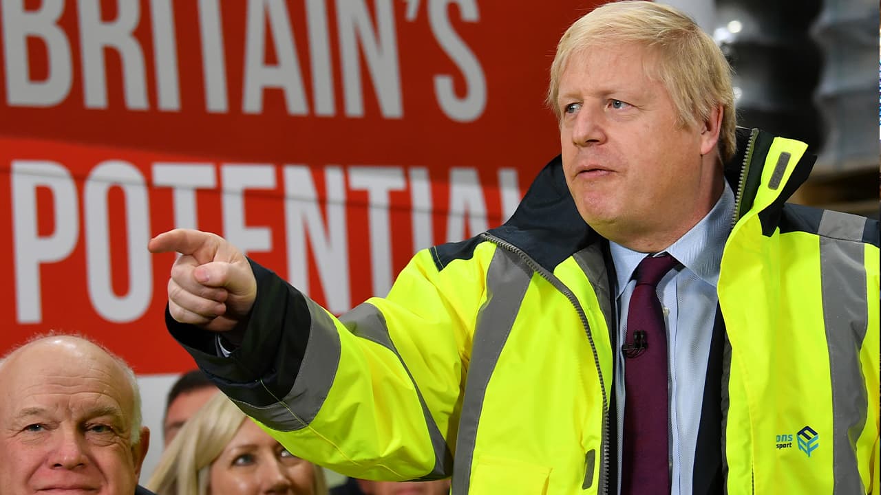 Photo of Britain's Prime Minister Boris Johnson