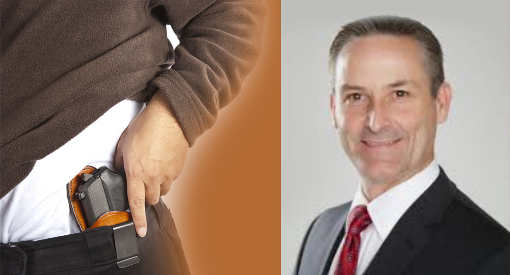 Sheriff Mike Boudreaux, concealed weapon