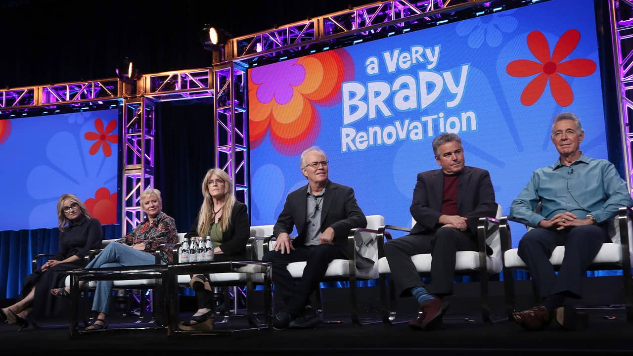 Photo of the cast of "The Brady Bunch"