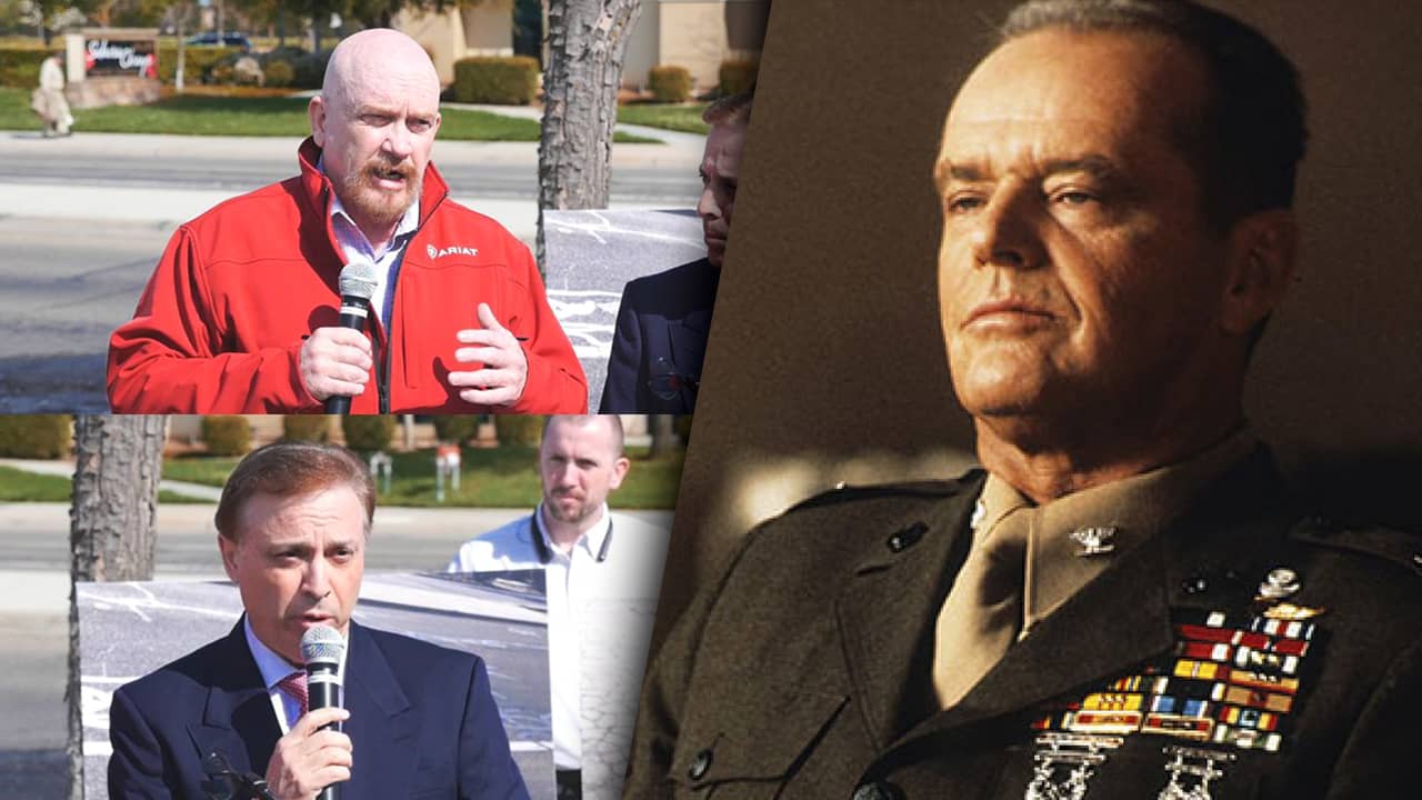 Composite image including Steve Brandau and Garry Bredefeld.