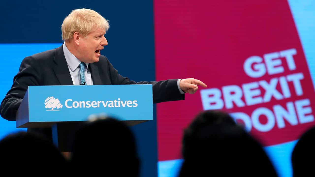 Photo of Britain's Prime Minister Boris Johnson