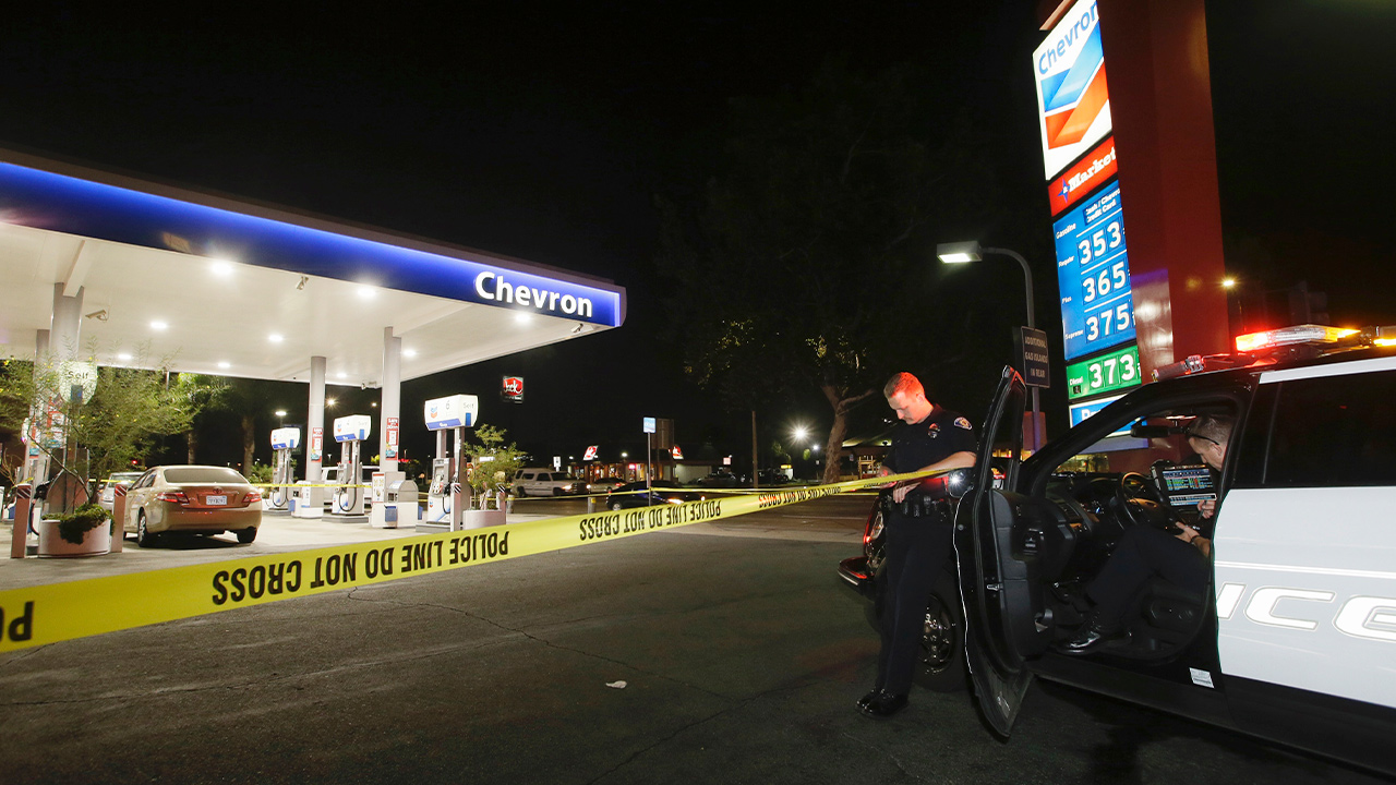 Photo of scene of SoCal stabbing