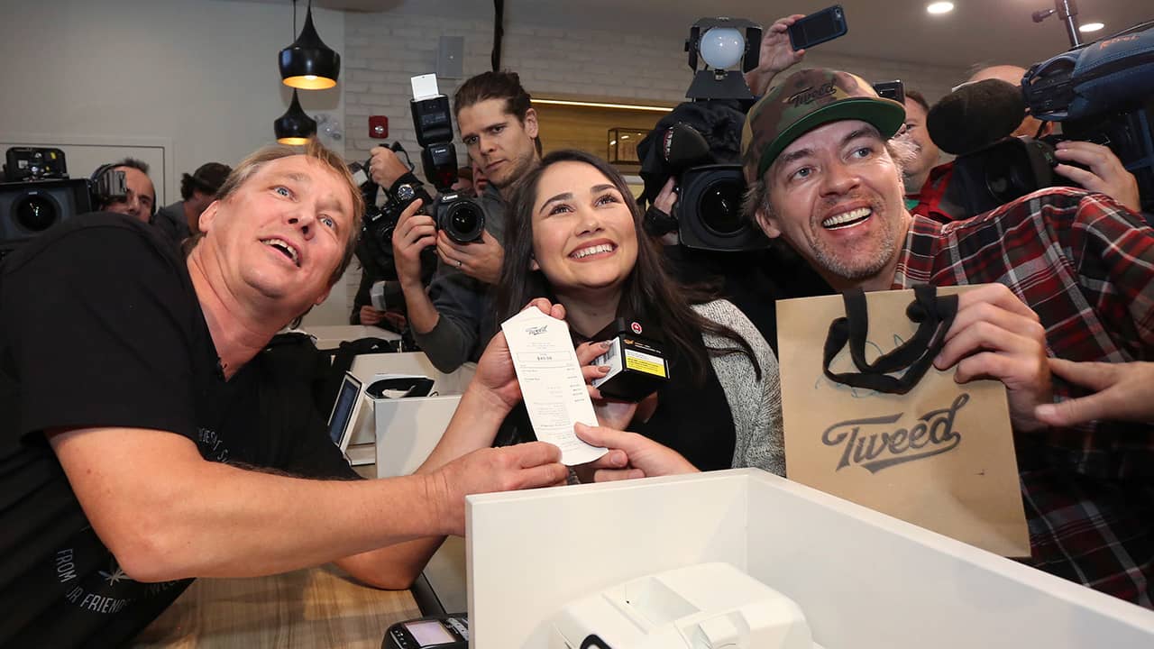 Photo of Canopy Growth CEO Bruce Linton