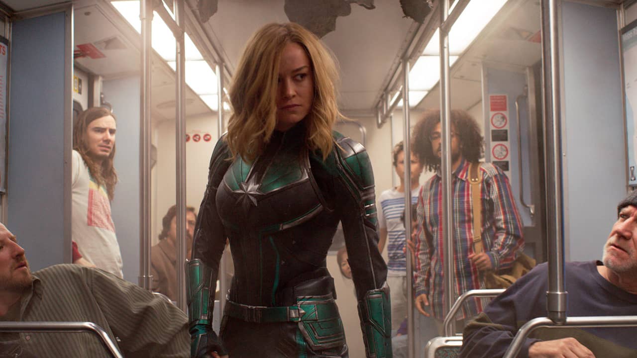 Photo of Brie Larson as Captain Marvel