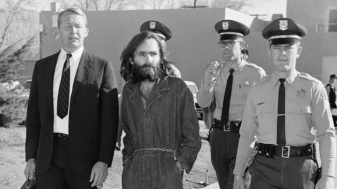 Photo of Charles Manson 