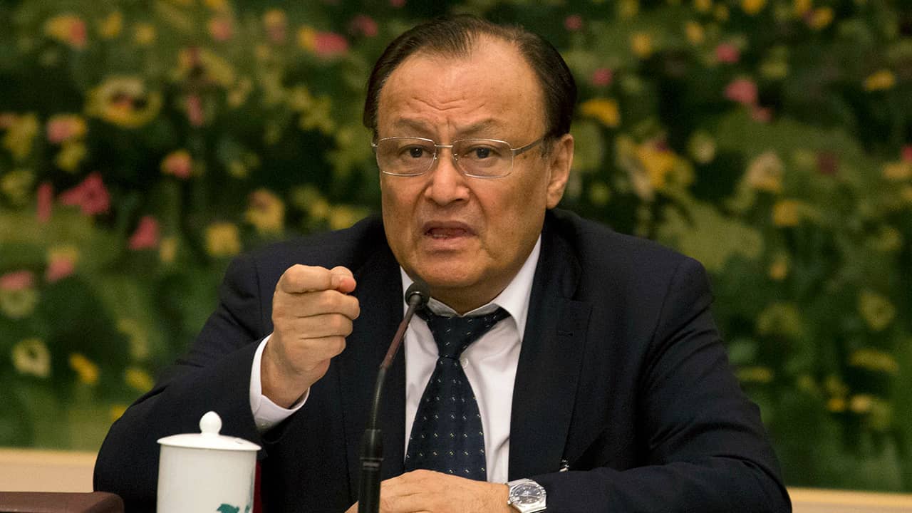 Photo of Shohrat Zakir, chairman of the Xinjiang Uyghur Autonomous Region