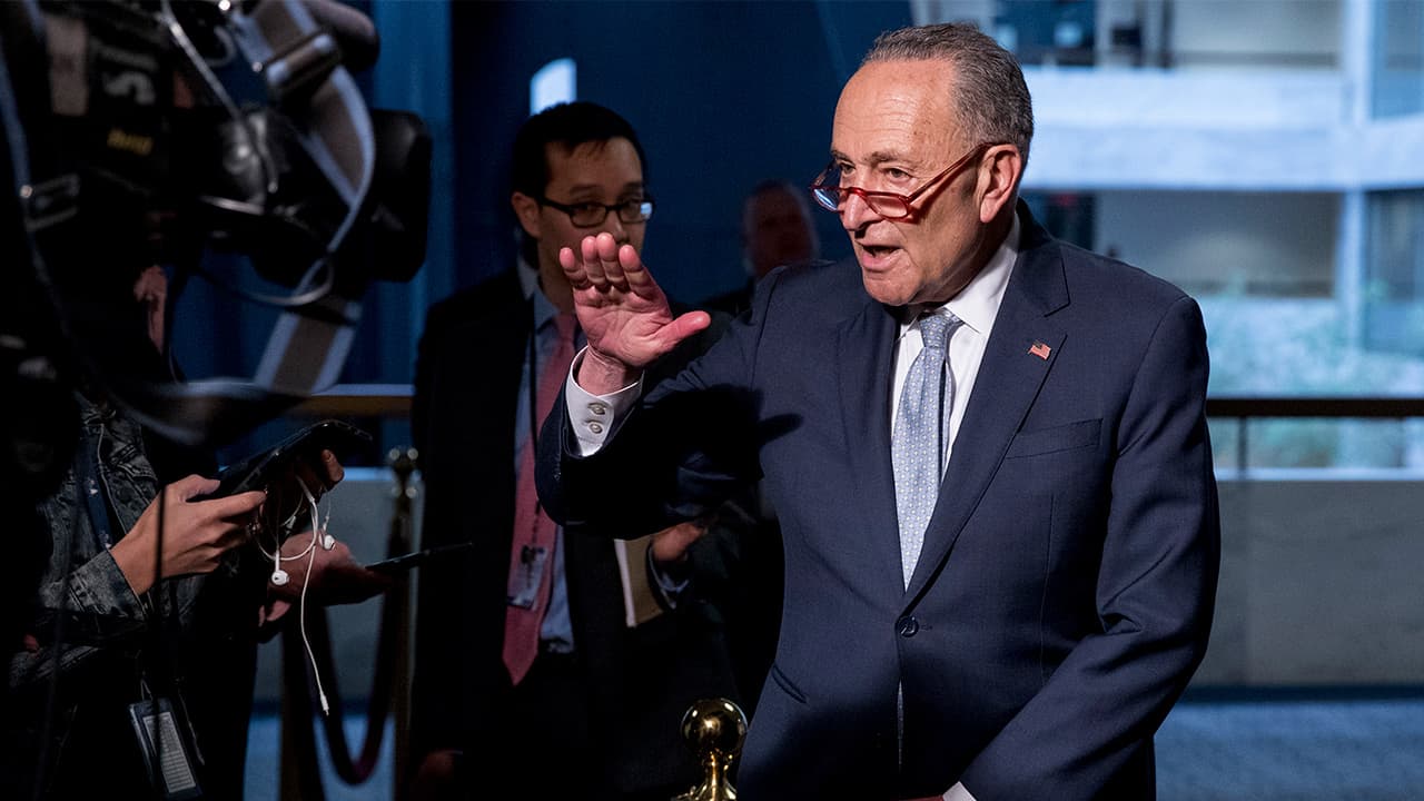 Photo of Senate Minority Leader Sen. Chuck Schumer