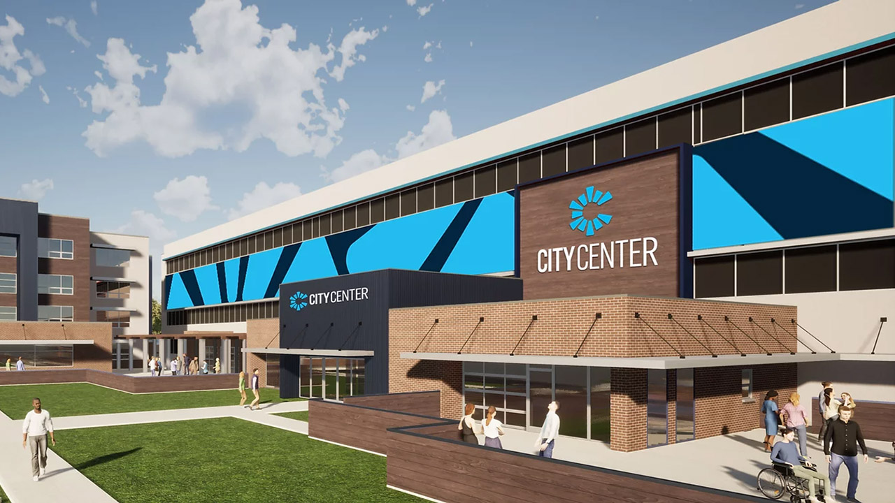 Architectural rendering of Fresno Mission