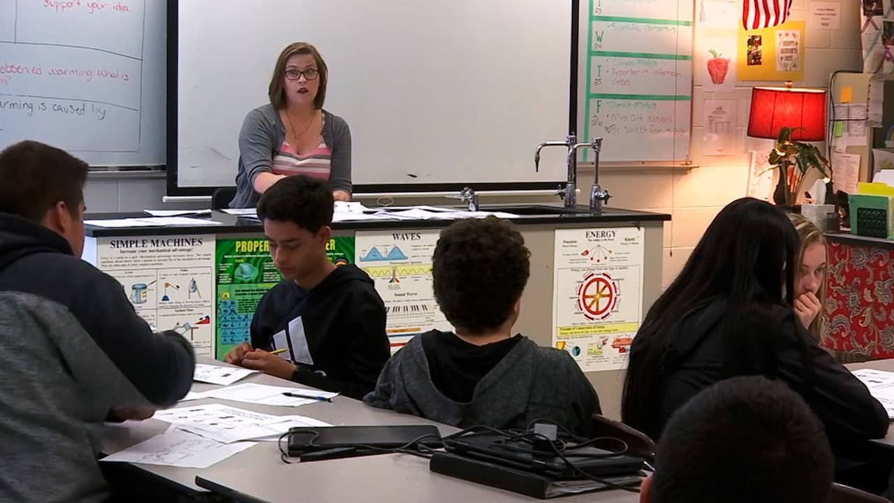 Photo of science teacher Sarah Ott