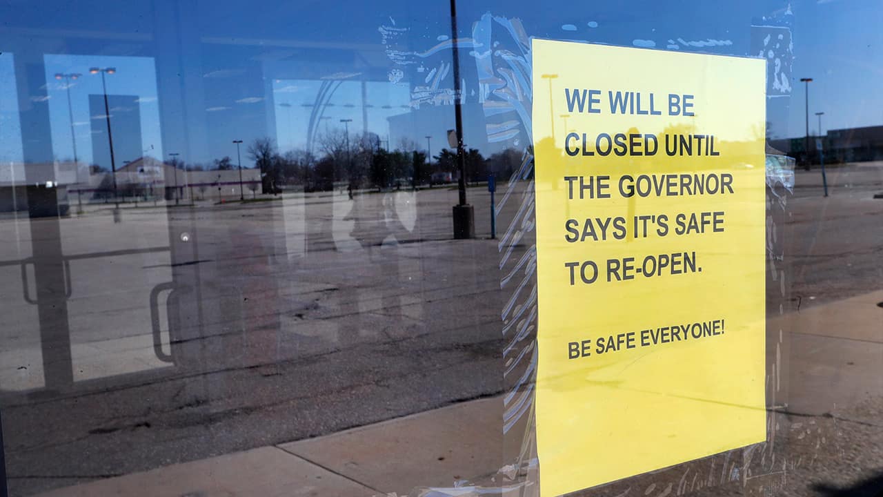 Photo of a closed sign 