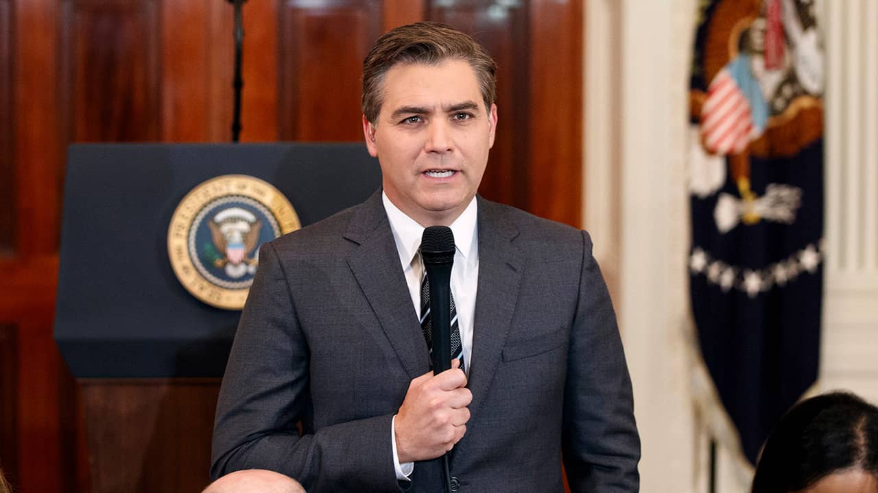 Photo of CNN journalist Jim Acosta