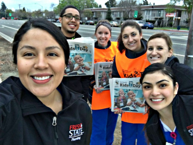 Photo of Kids Day volunteers