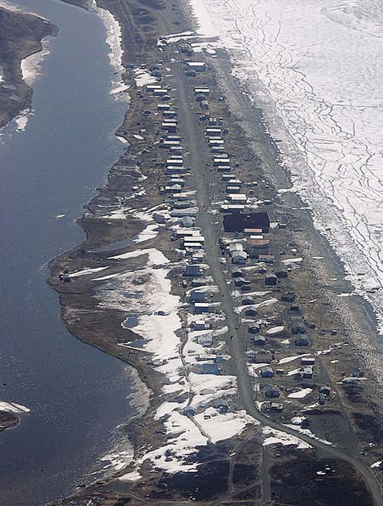 Photo of the Village of Shaktoolik