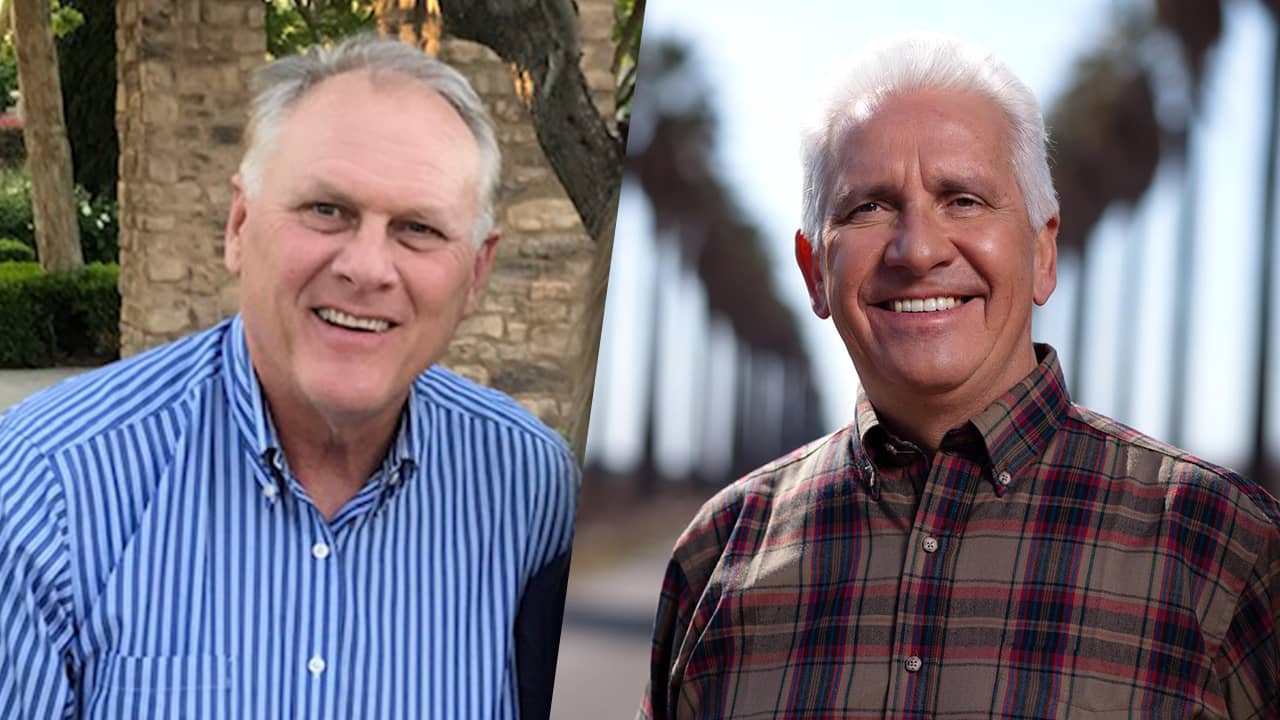Photo combination of Kevin Cookingham and Jim Costa