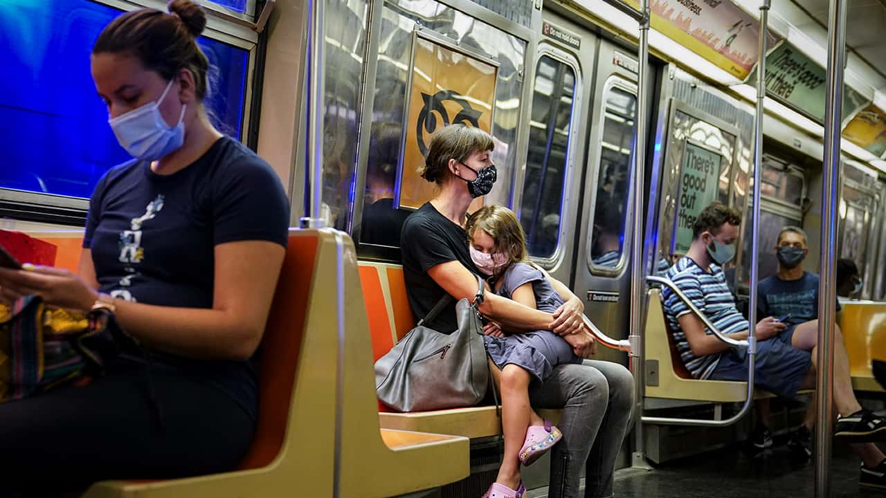 Photo of people on the bus 