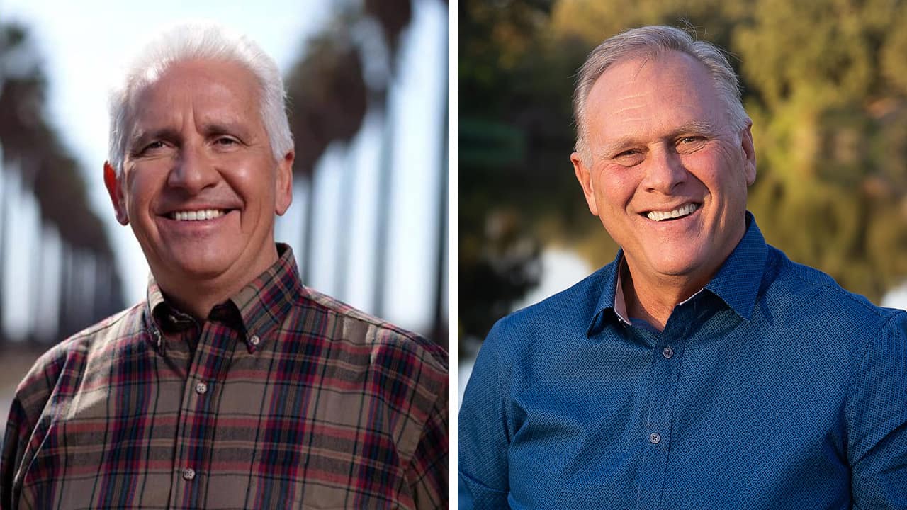 Photo combination of Rep. Jim Costa and Kevin Cookingham