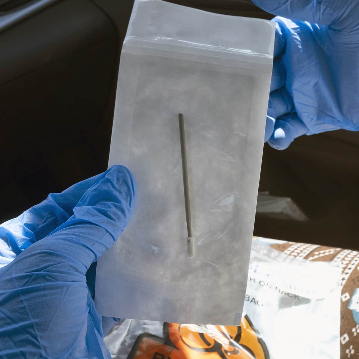 Photo of coronavirus testing swab 