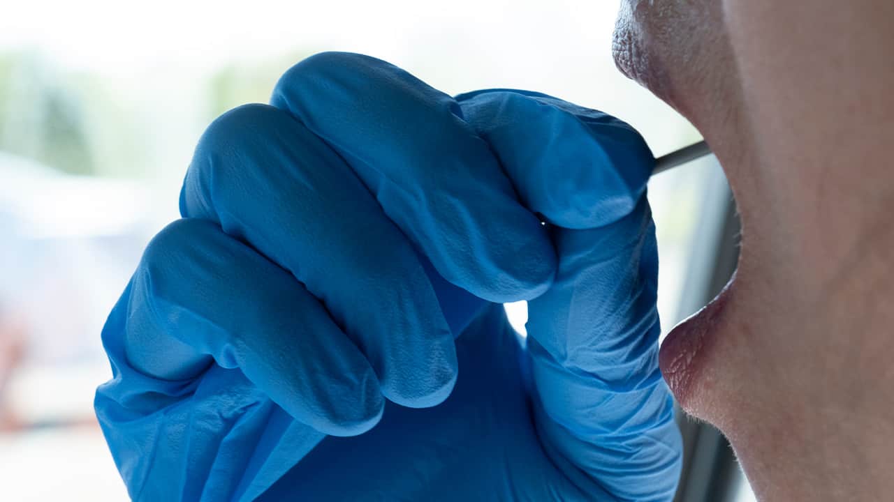 Photo of coronavirus testing swab 