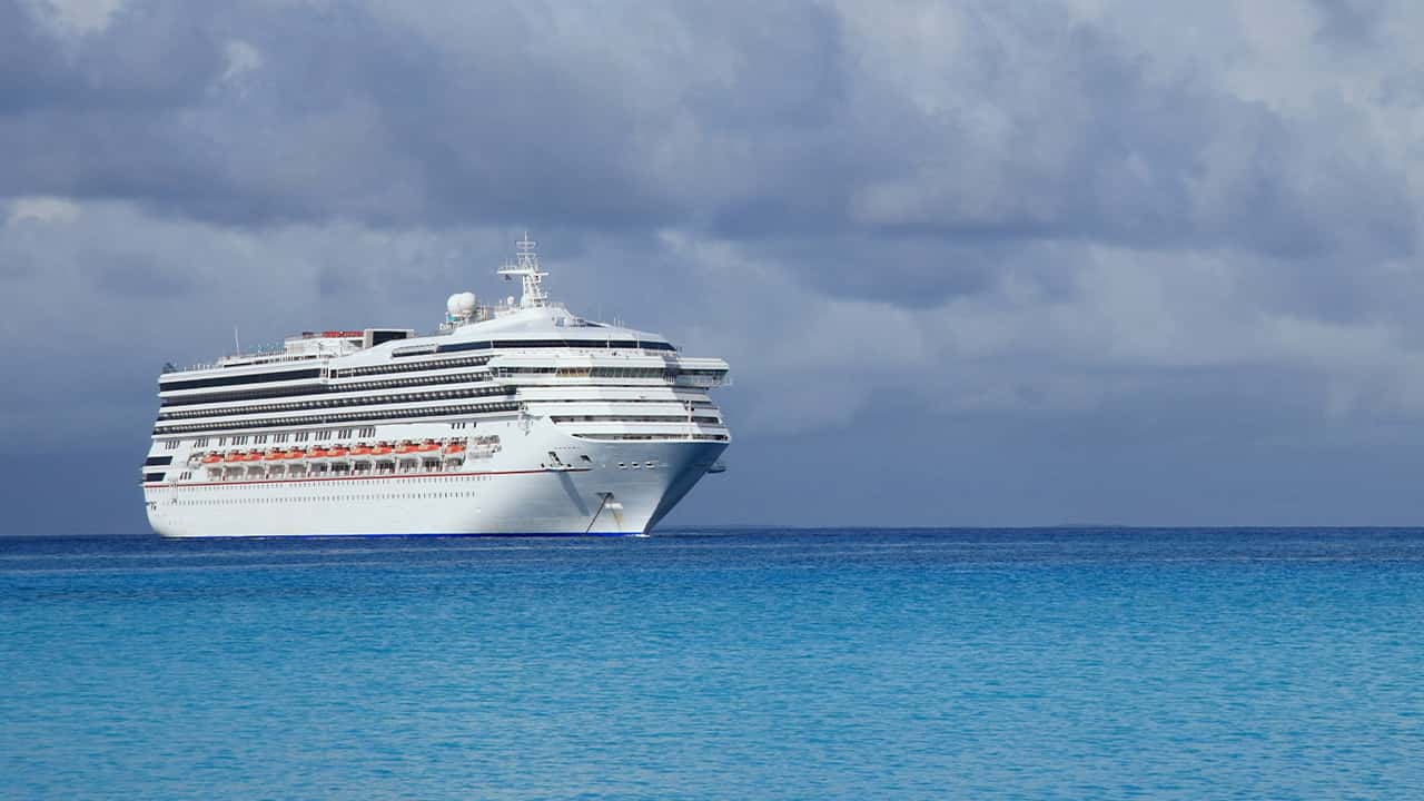 Photo of a cruise ship