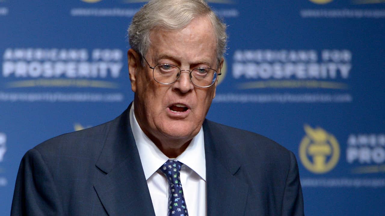 Photo of David Koch 
