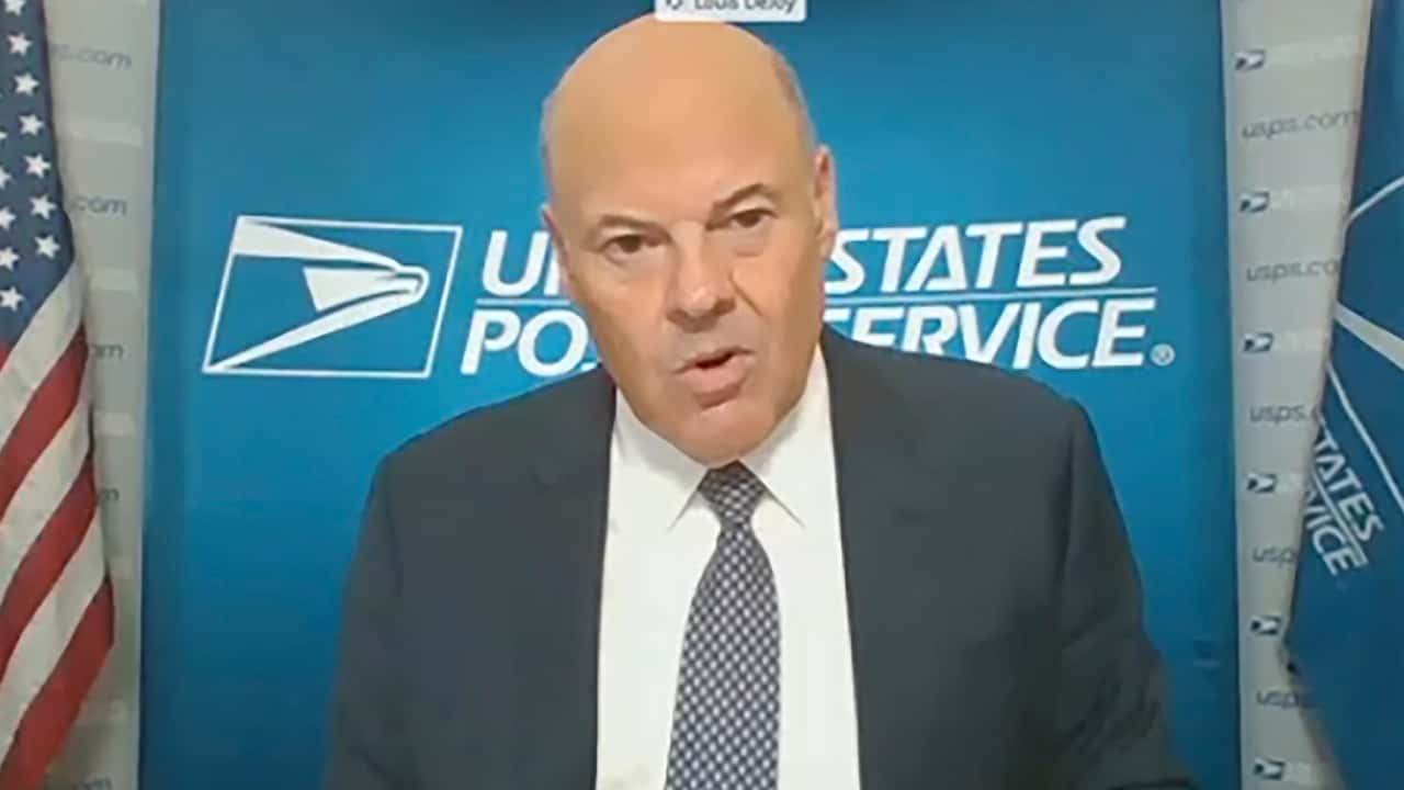 Photo of U.S. Postmaster General Louis DeJoy