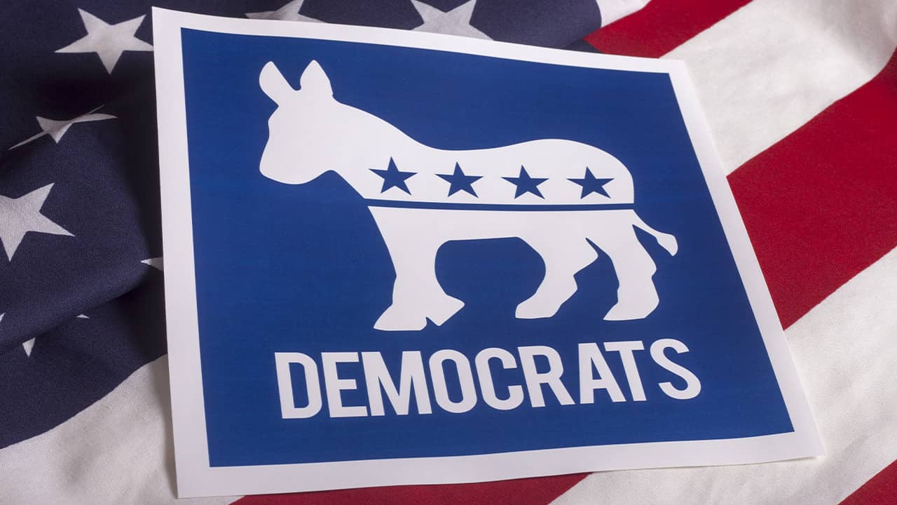 Photo of the Democratic Party logo