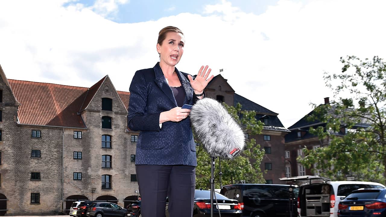 Photo of Denmark's Prime Minister Mette Frederiksen
