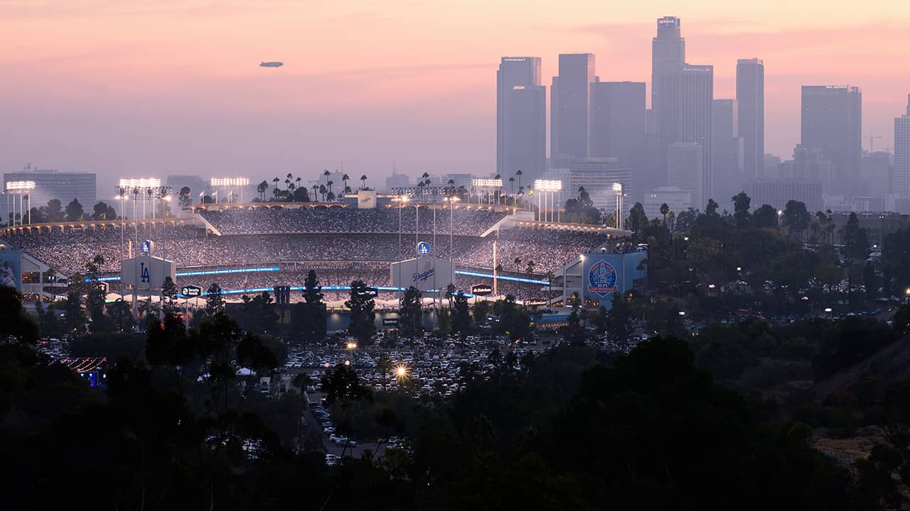 Photo of Dodger Stadium in Los Angeles, CA