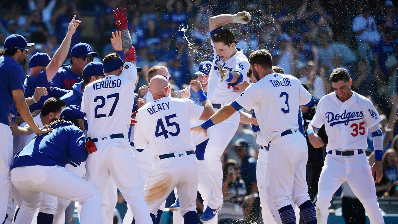 Photo of Los Angeles Dodgers celebrating