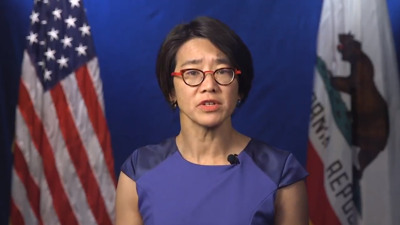 Photo of acting California public health officer Dr. Erica Pan