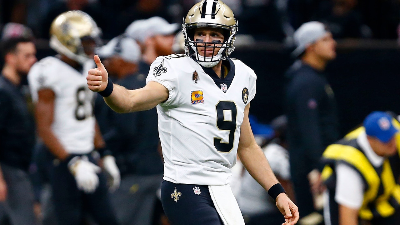 Photo of New Orleans Saints quarterback Drew Brees